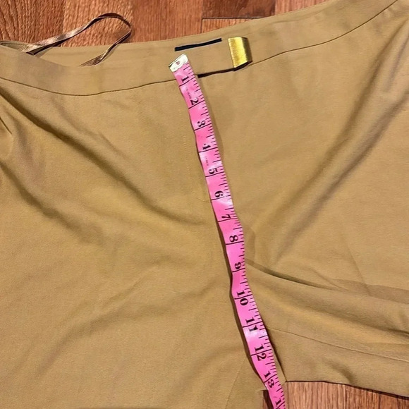 Jones New York Signature Stretch mustard yellow Straight leg  Trousers - Picture 8 of 13